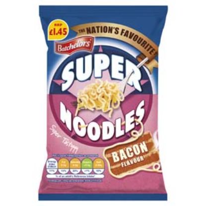 Picture of Batch(UK) Super Noodles Bacon PM £1.45 x8